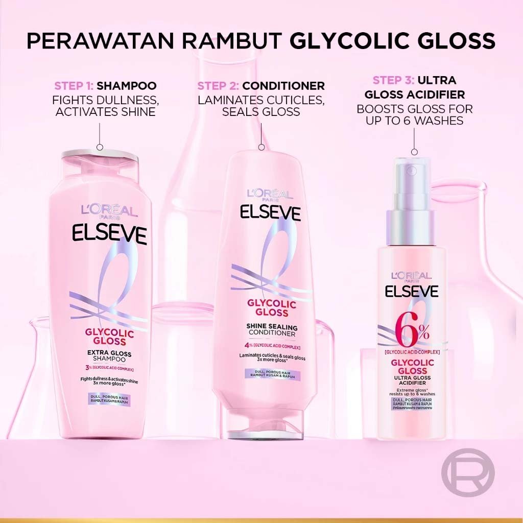 Perawatan Rambut Glycolic Gloss
