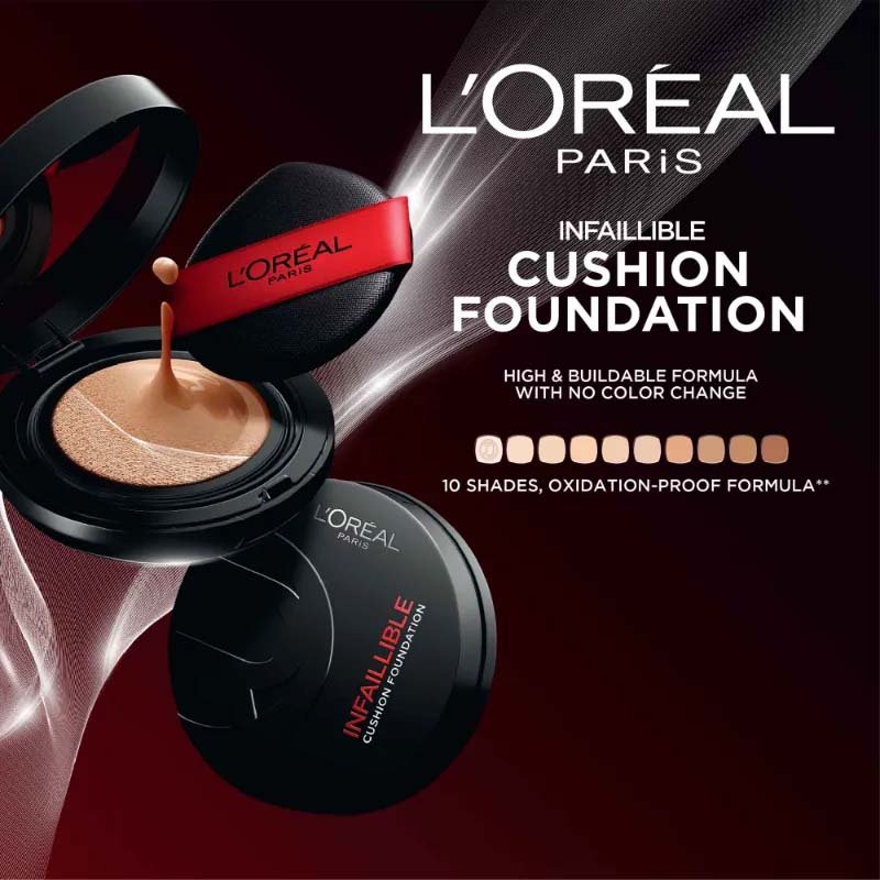 LOreal Paris Infaillible Cushion Foundation 24H