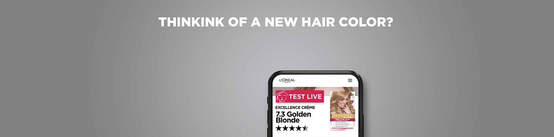 Changing your hair color is a click away - L'Oréal Paris
