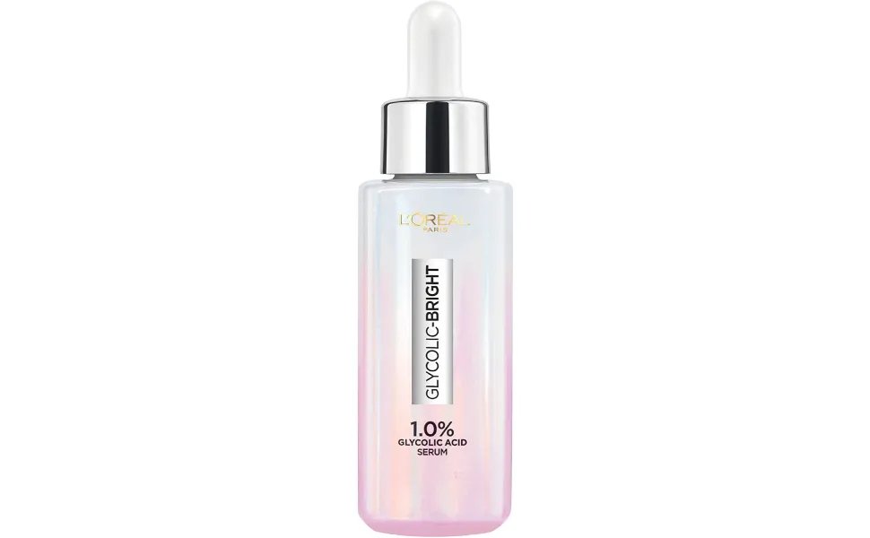foto produk L'Oréal Paris Glycolic-Bright Anti-Dark Spot Brightening Serum untuk mengurangi noda hitam