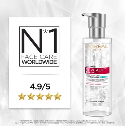 Crystal Deep Purifying Cleansing Gel T8