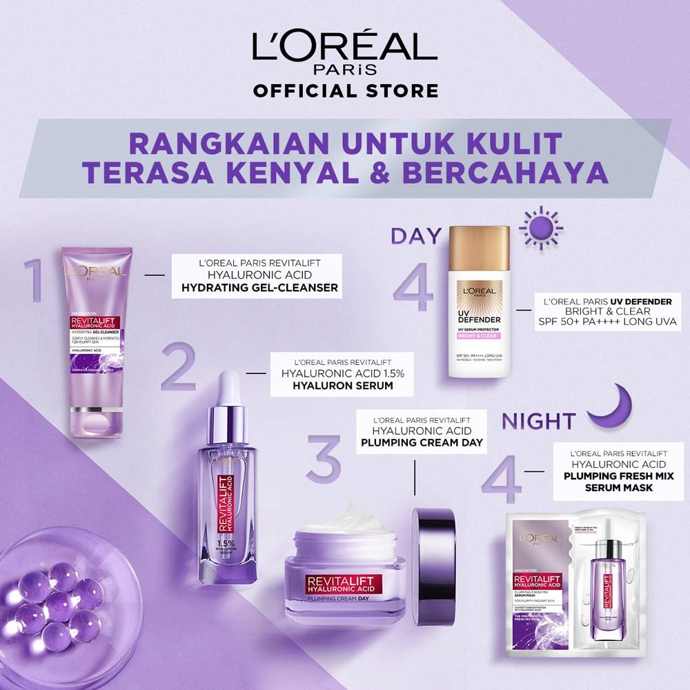 Revitalift Hyaluronic Acid Plumping Day Cream L'Oréal Paris