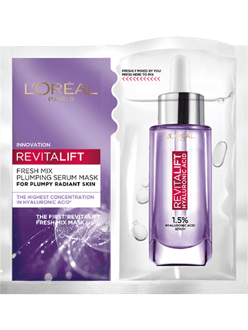 RevitaliftHyaluronicAcidFreshmixMask T1 Min