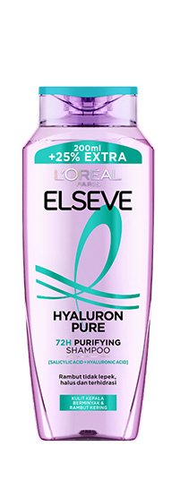 Elseve Hyaluron Pure Shampoo 200ml Packshot